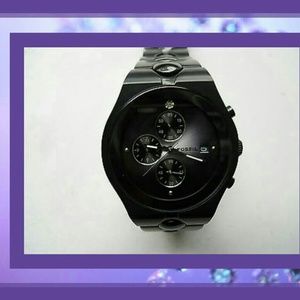 Men Black Tone Fossil Watch💎